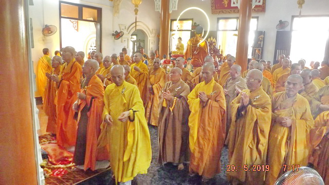 Phật giáo Ninh Hòa tác pháp an cư