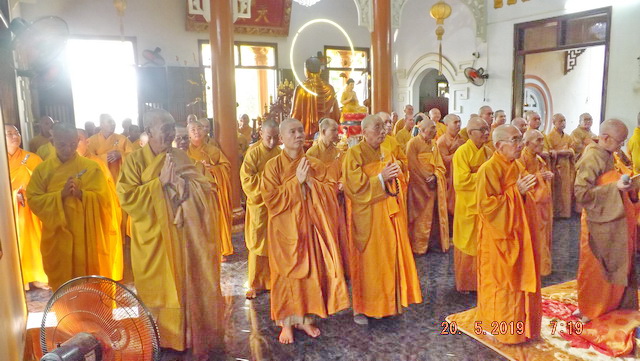 Phật giáo Ninh Hòa tác pháp an cư