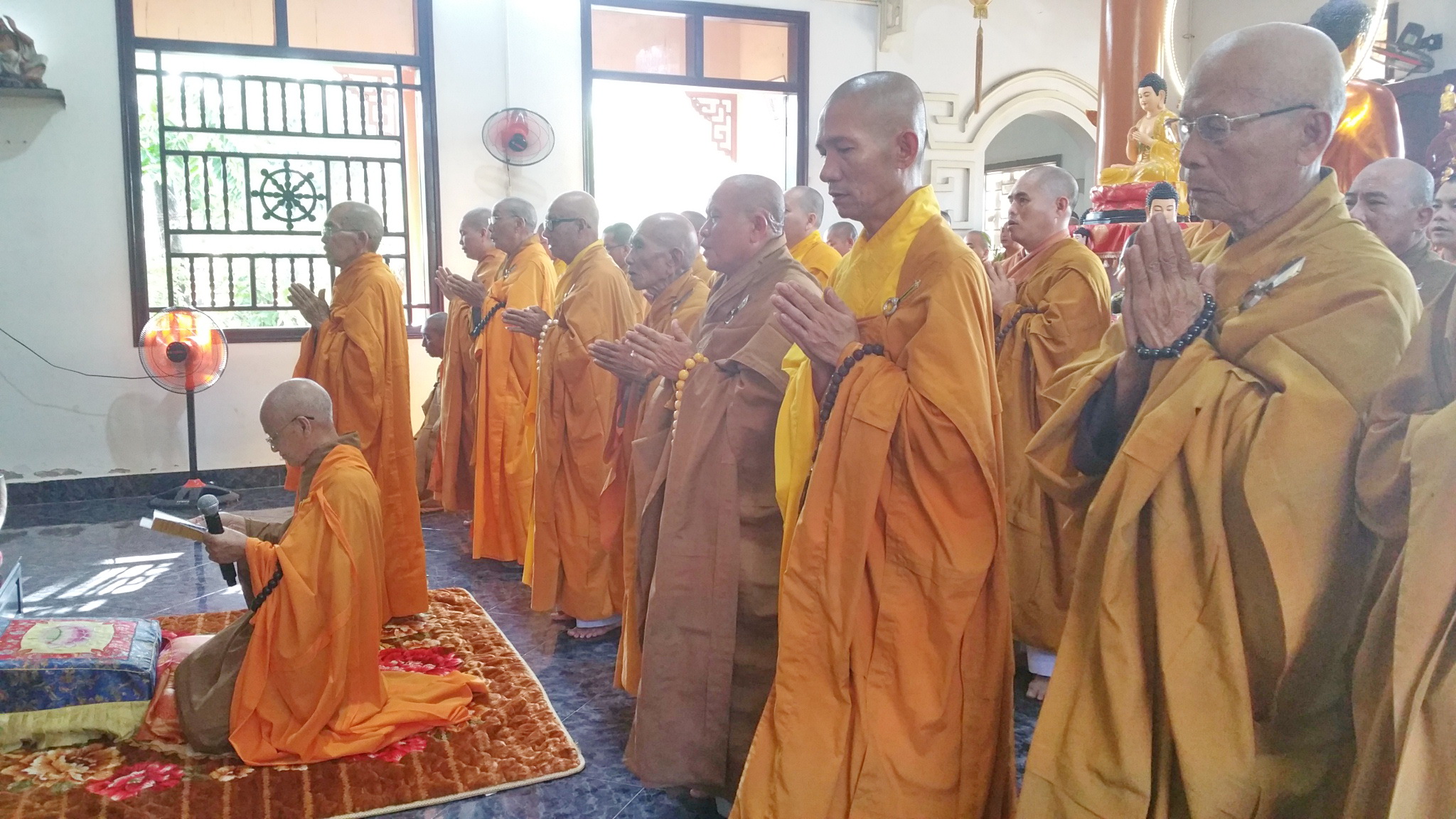 Phật giáo Ninh Hòa tác pháp an cư