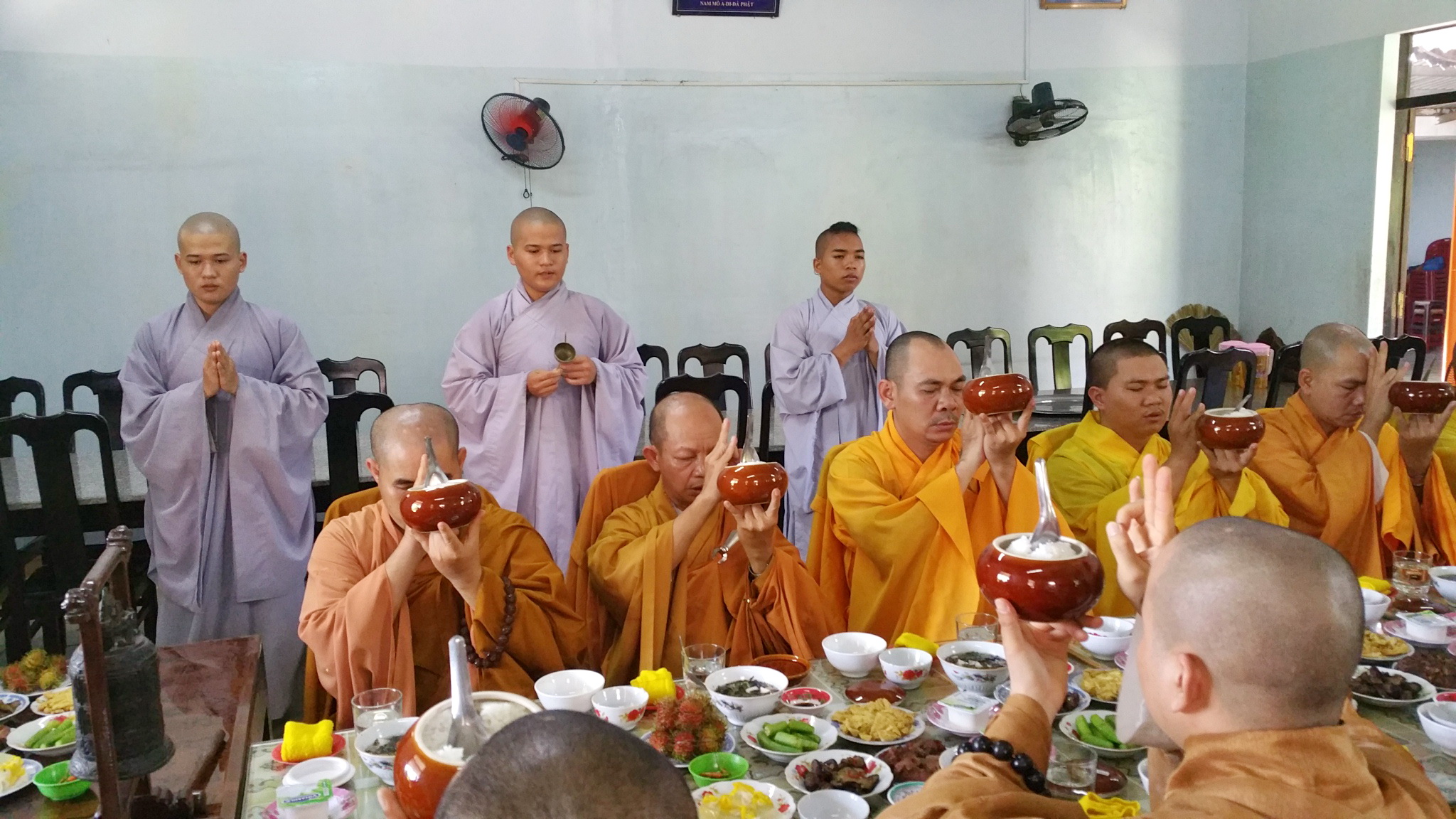 Phật giáo Ninh Hòa tác pháp an cư