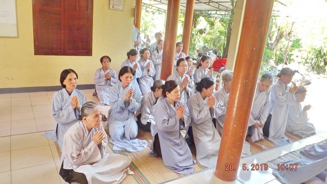 Phật giáo Ninh Hòa tác pháp an cư
