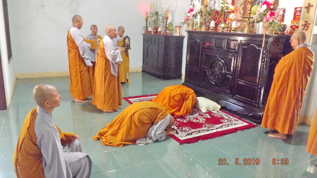 Phật giáo Ninh Hòa tác pháp an cư
