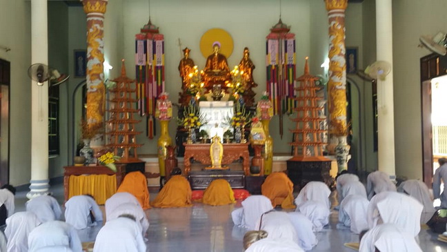 Khánh Hòa: Khóa tu Bát quan trai lần IV chùa Đức Hòa