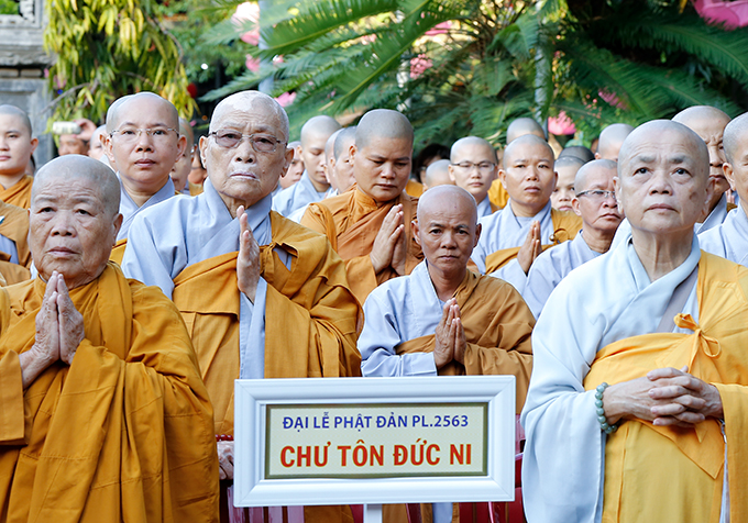 Khánh Hòa: Trang nghiêm Đại lễ Phật đản Liên Hợp quốc Vesak 2019  tại chùa sắc tứ Long Sơn