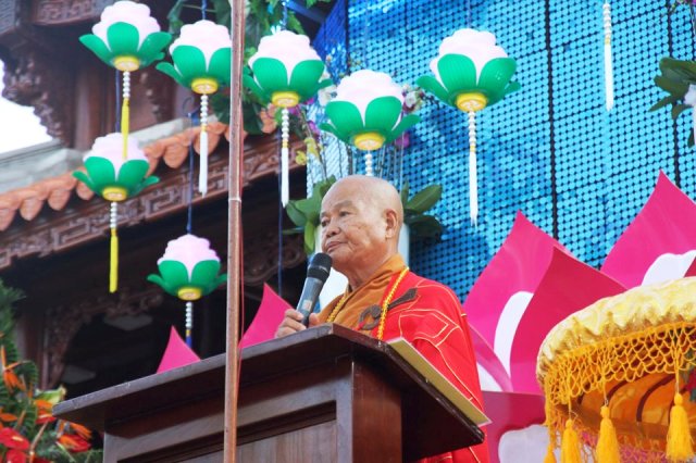 Khánh Hòa: Trang nghiêm Đại lễ Phật đản Liên Hợp quốc Vesak 2019  tại chùa sắc tứ Long Sơn