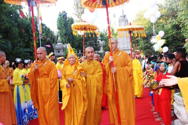 Khánh Hòa: Trang nghiêm Đại lễ Phật đản Liên Hợp quốc Vesak 2019  tại chùa sắc tứ Long Sơn