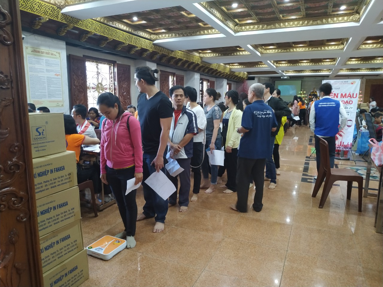 Chùa Giác Ngộ: 590 người tham gia Hiến máu nhân đạo