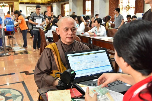 Chùa Giác Ngộ: 590 người tham gia Hiến máu nhân đạo