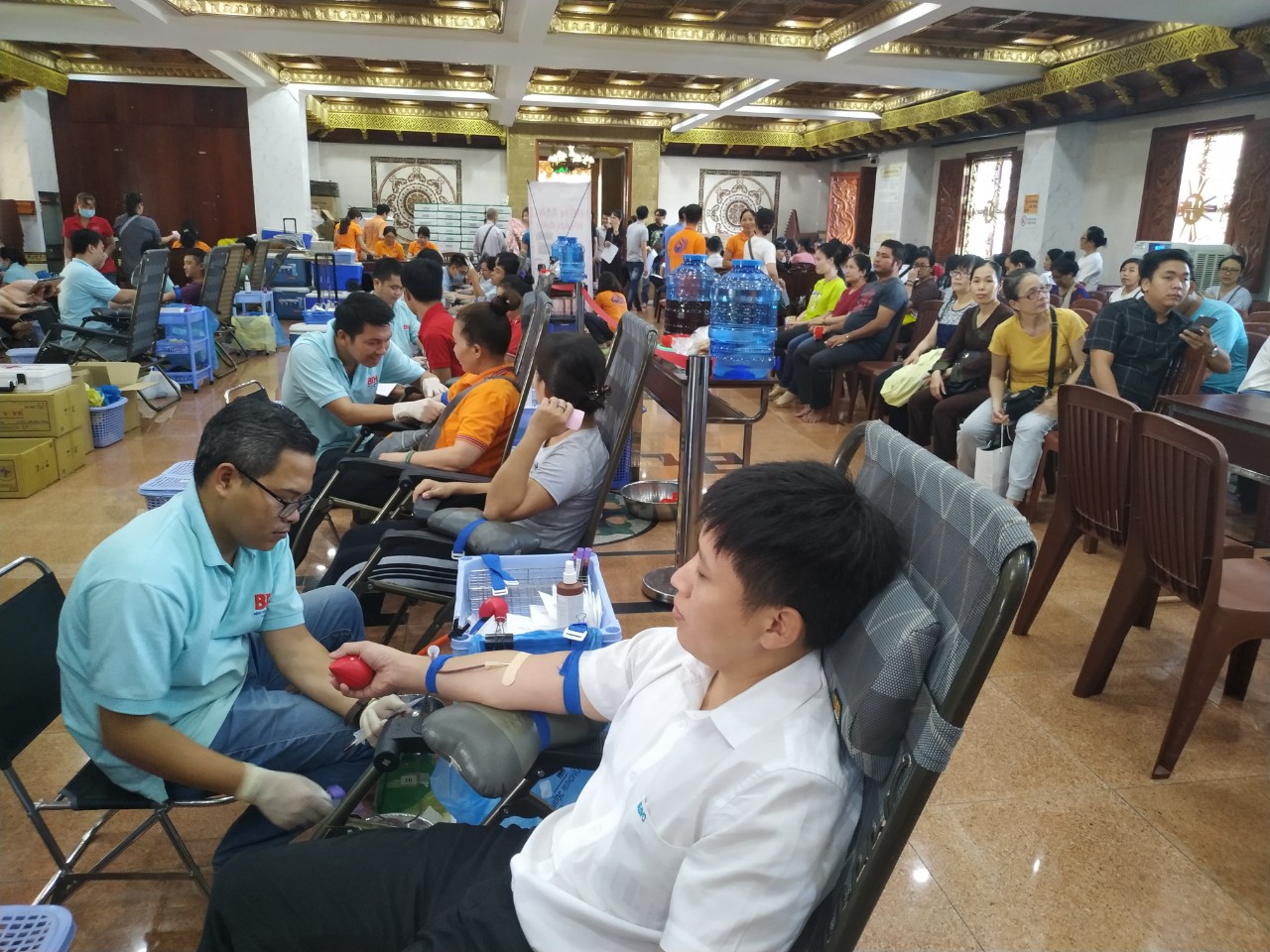 Chùa Giác Ngộ: 590 người tham gia Hiến máu nhân đạo