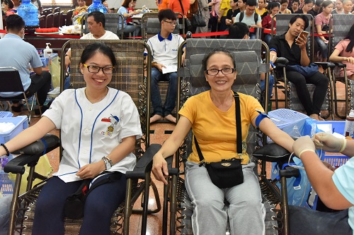 Chùa Giác Ngộ: 590 người tham gia Hiến máu nhân đạo