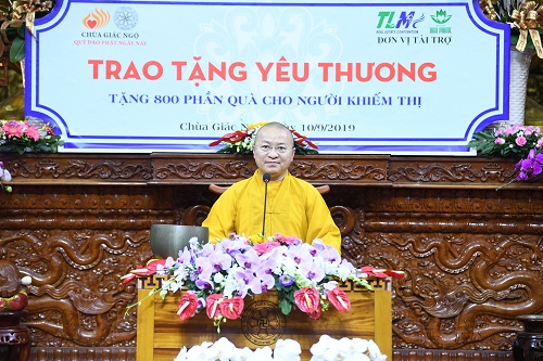 Quỹ Đạo Phật Ngày Nay Trao Tặng Yêu Thương Cho 800 Người Khiếm Thị (C231)