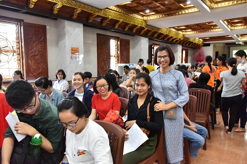 Chùa Giác Ngộ: 590 người tham gia Hiến máu nhân đạo