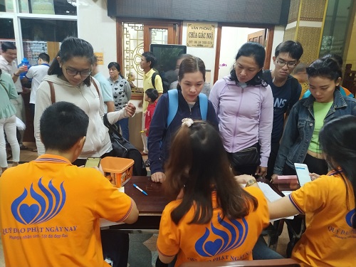 Chùa Giác Ngộ: 590 người tham gia Hiến máu nhân đạo
