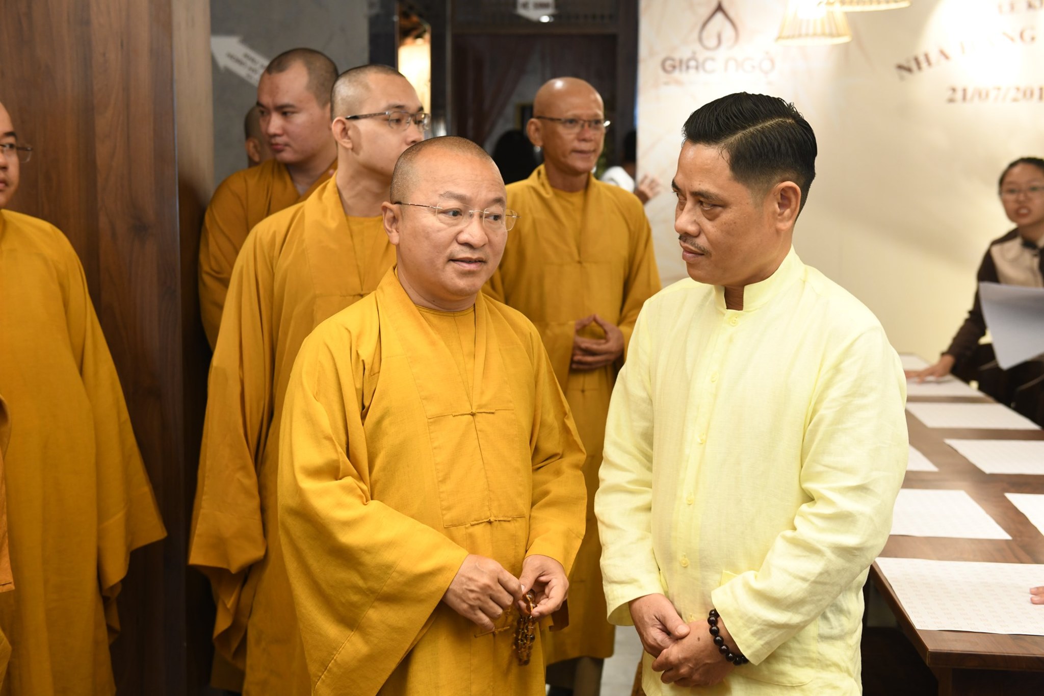 TT. THÍCH NHẬT TỪ GIẢNG TẠI NHÀ HÀNG CHAY GIÁC NGỘ Q5 (21/07/2019)