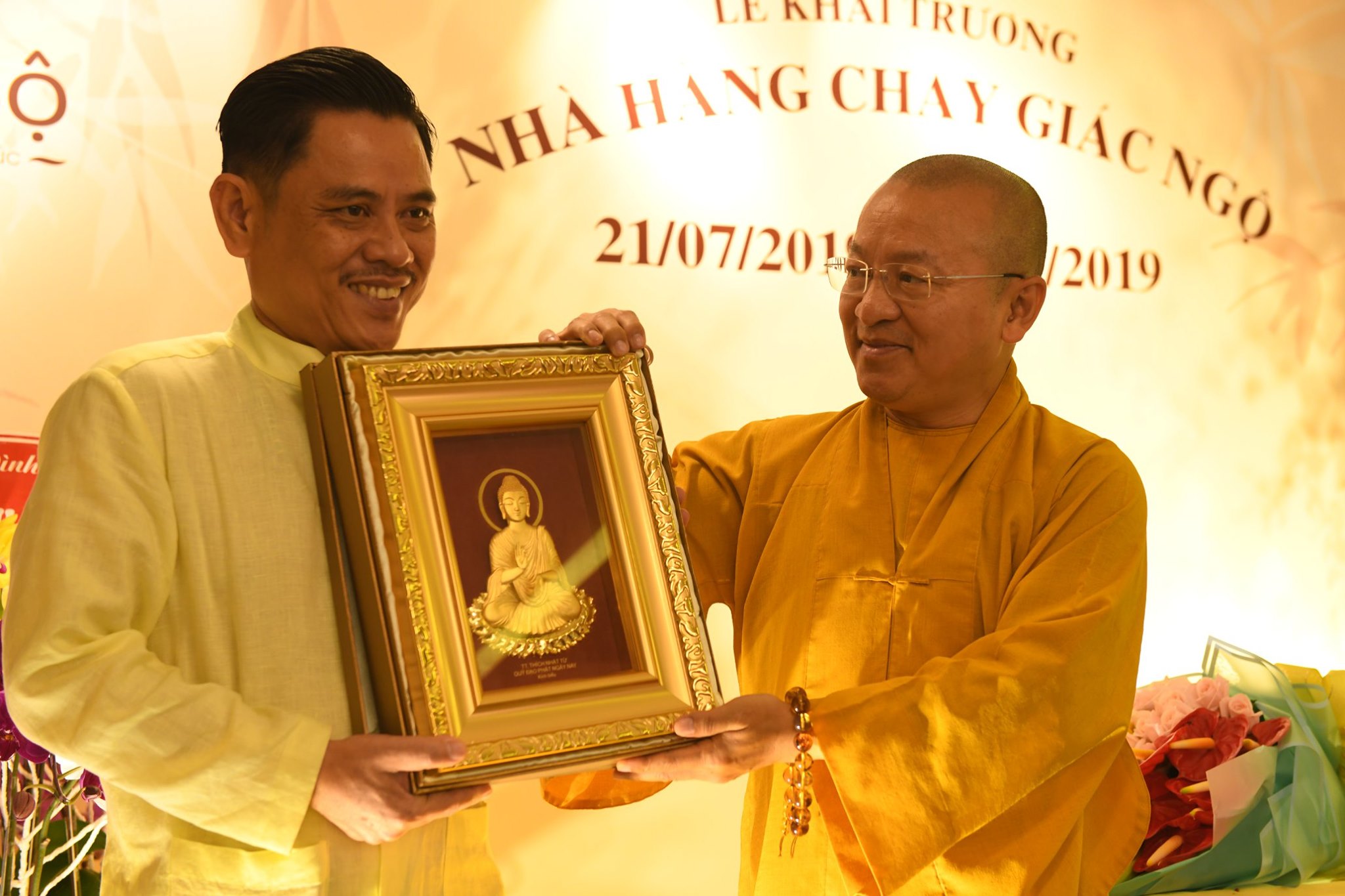 TT. THÍCH NHẬT TỪ GIẢNG TẠI NHÀ HÀNG CHAY GIÁC NGỘ Q5 (21/07/2019)