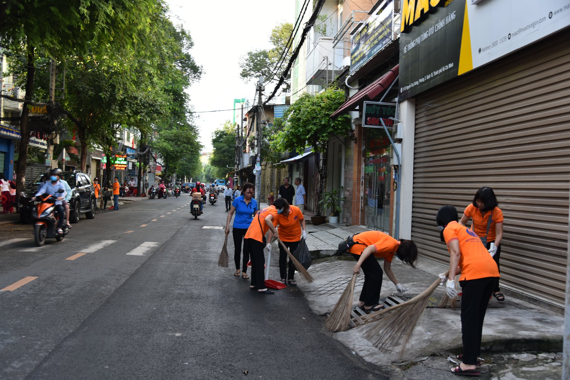 Quỹ Đạo Phật Ngày Nay - Chùa Giác Ngộ  Đồng Hành Cùng Địa Phương Bảo Vệ Môi Trường