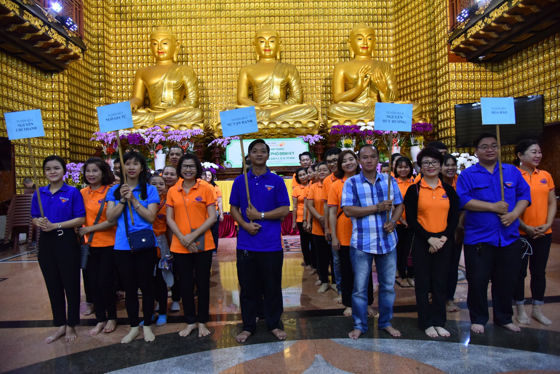 Quỹ Đạo Phật Ngày Nay - Chùa Giác Ngộ  Đồng Hành Cùng Địa Phương Bảo Vệ Môi Trường