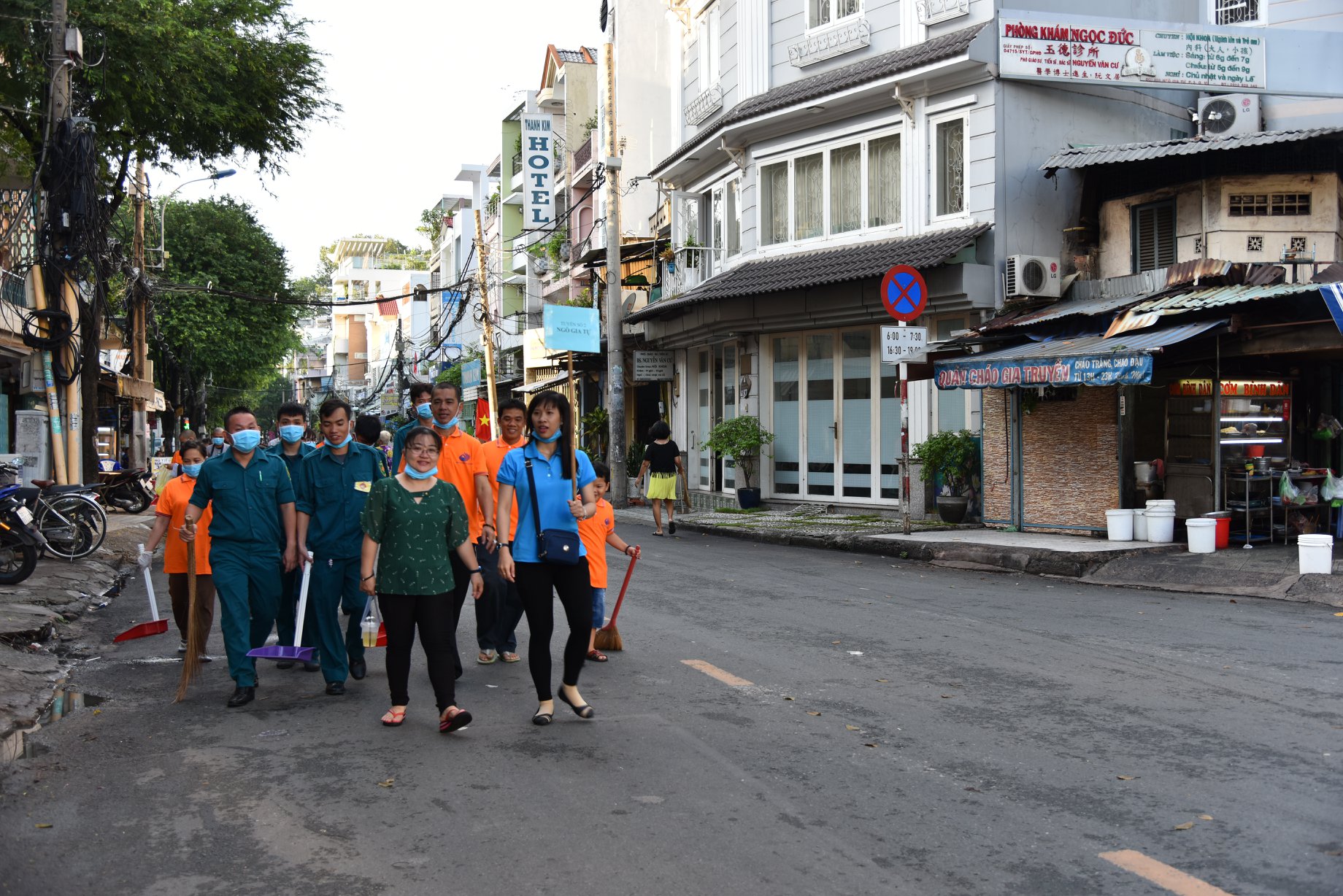 Quỹ Đạo Phật Ngày Nay - Chùa Giác Ngộ  Đồng Hành Cùng Địa Phương Bảo Vệ Môi Trường