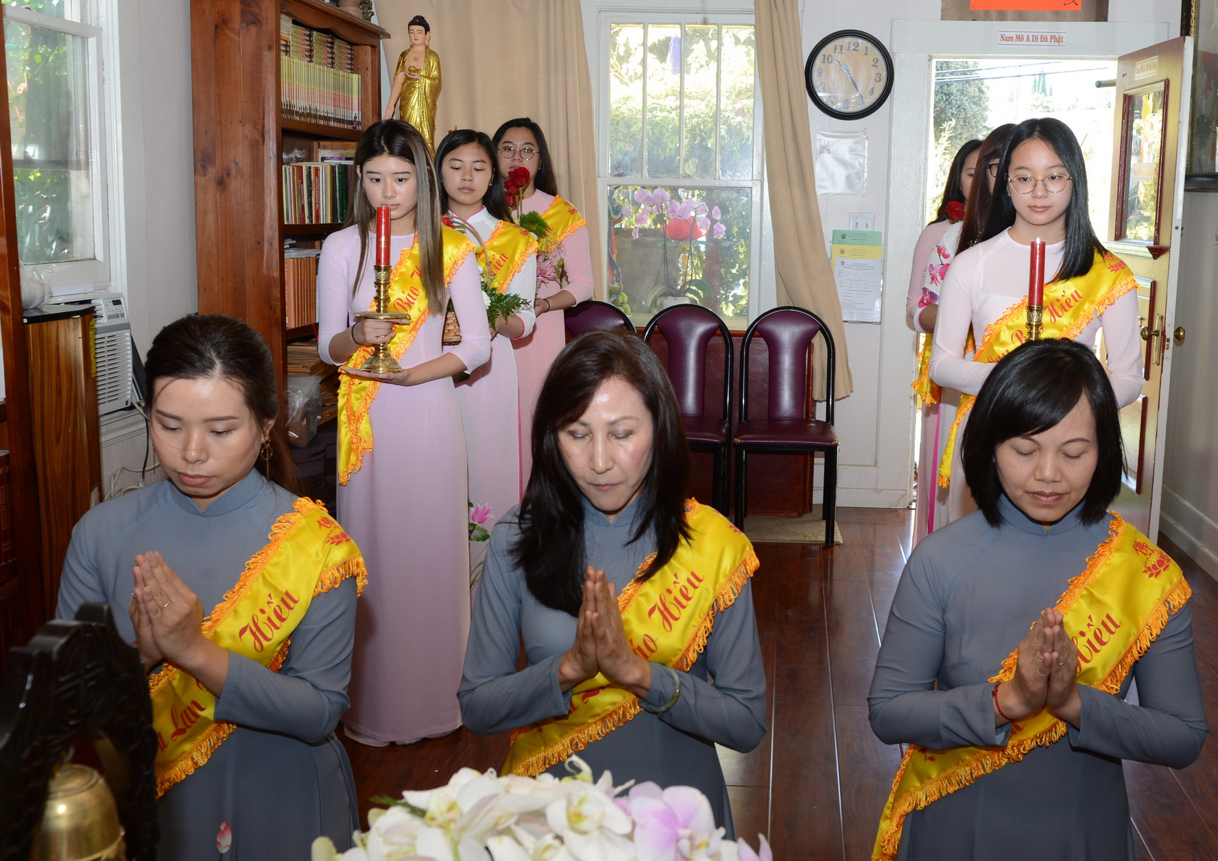 Lễ Vu Lan Báo Hiếu Pl. 2563  Tại Tu Viện Huyền Không, San Jose (Hoa Kỳ)