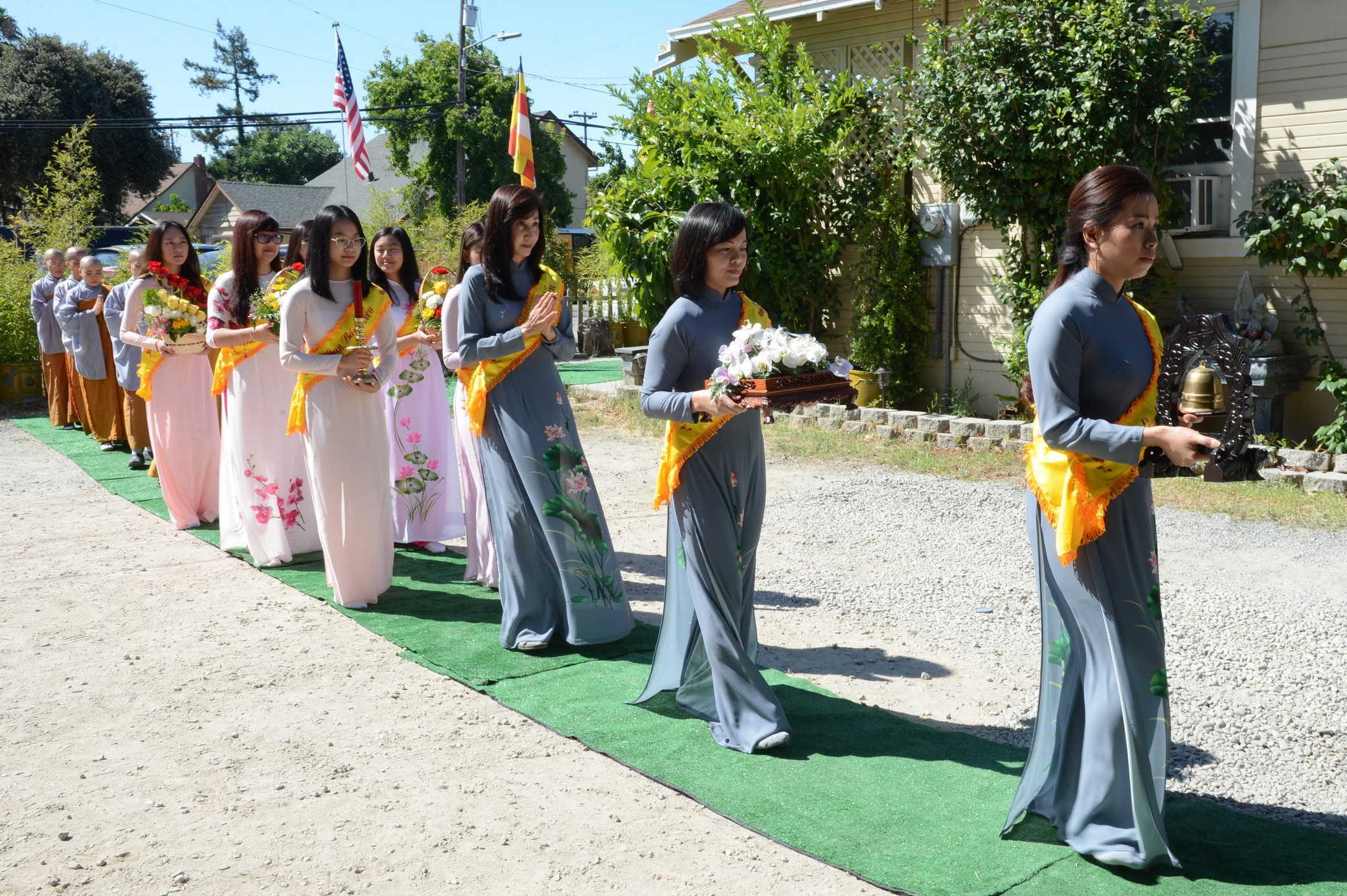 Lễ Vu Lan Báo Hiếu Pl. 2563  Tại Tu Viện Huyền Không, San Jose (Hoa Kỳ)