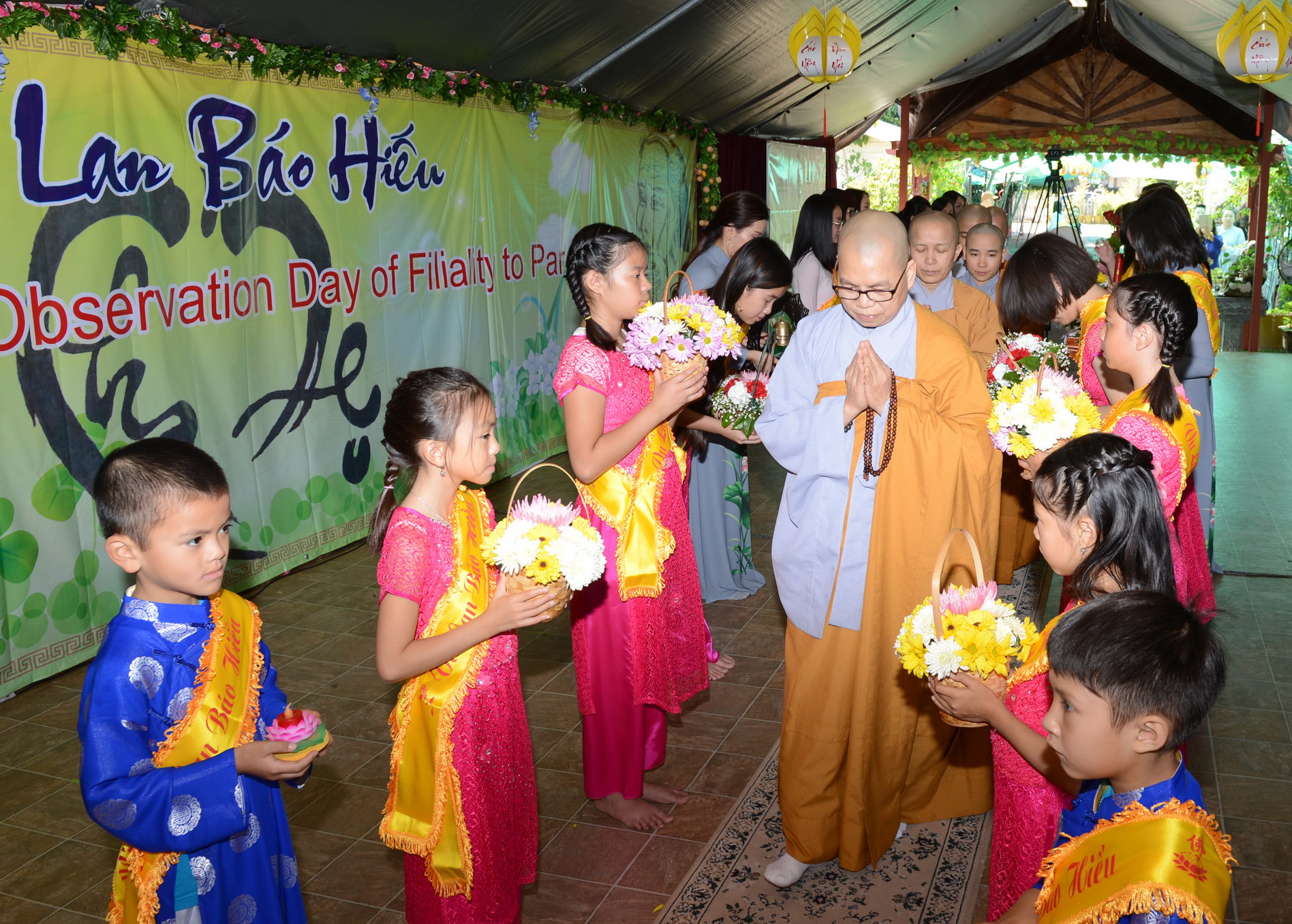 Lễ Vu Lan Báo Hiếu Pl. 2563  Tại Tu Viện Huyền Không, San Jose (Hoa Kỳ)
