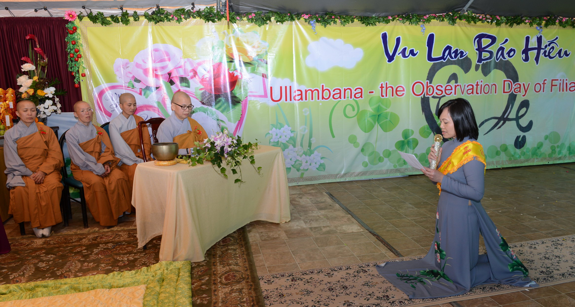 Lễ Vu Lan Báo Hiếu Pl. 2563  Tại Tu Viện Huyền Không, San Jose (Hoa Kỳ)