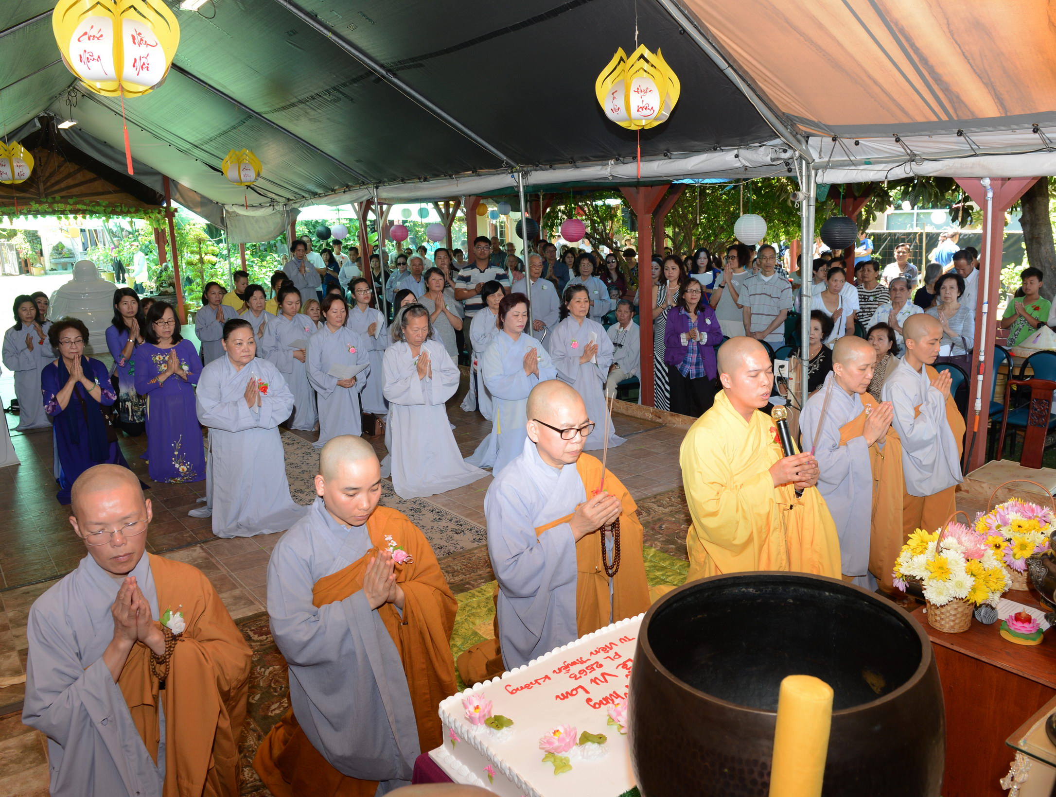 Lễ Vu Lan Báo Hiếu Pl. 2563  Tại Tu Viện Huyền Không, San Jose (Hoa Kỳ)