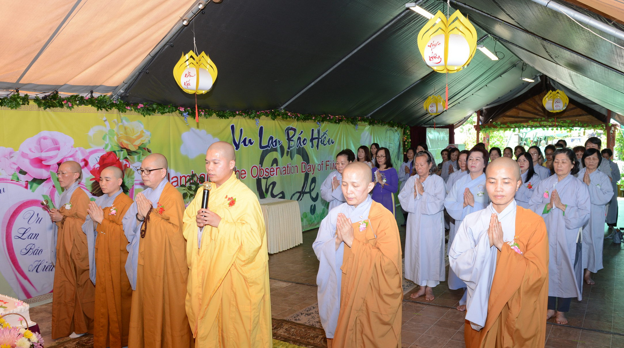 Lễ Vu Lan Báo Hiếu Pl. 2563  Tại Tu Viện Huyền Không, San Jose (Hoa Kỳ)