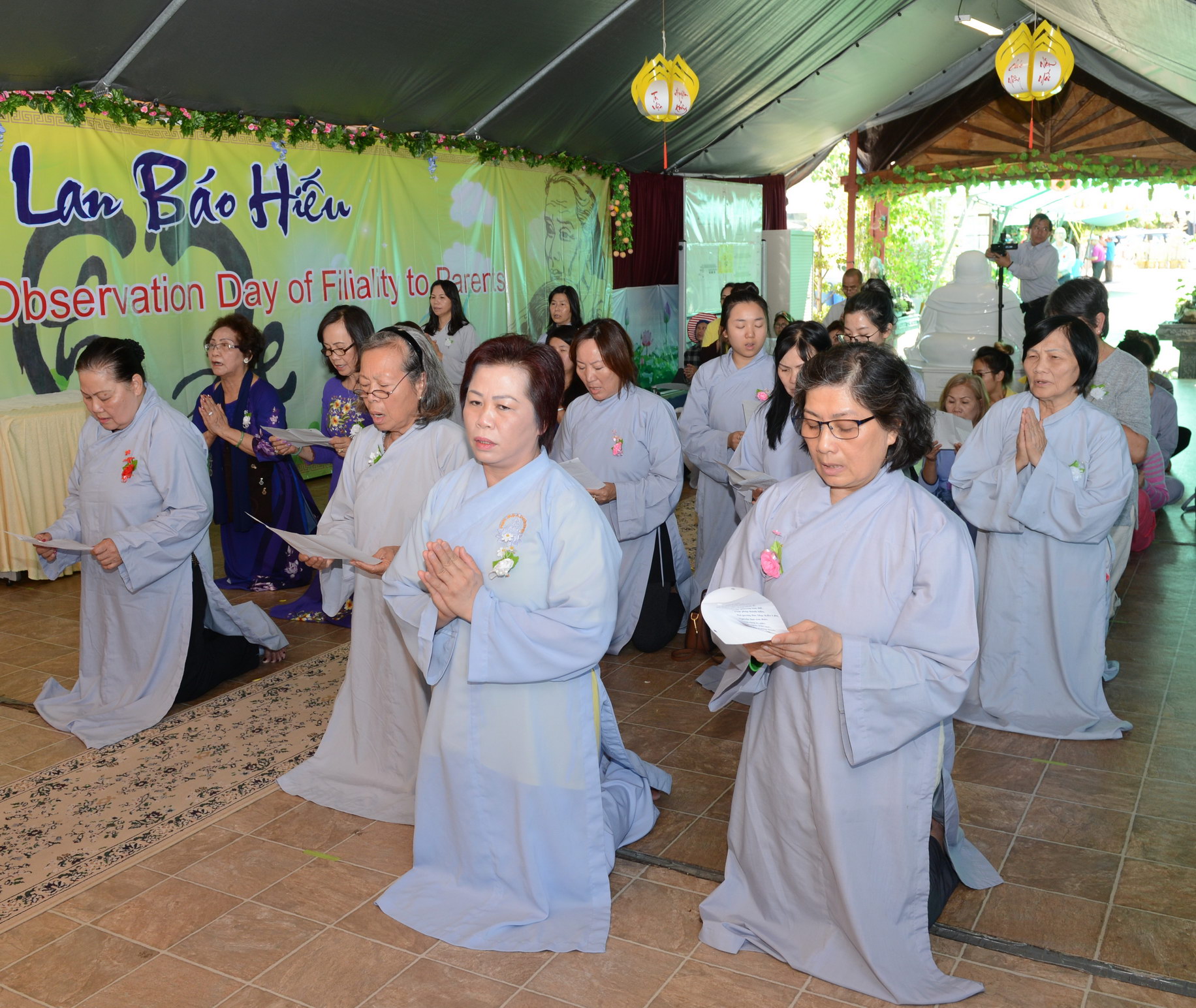 Lễ Vu Lan Báo Hiếu Pl. 2563  Tại Tu Viện Huyền Không, San Jose (Hoa Kỳ)