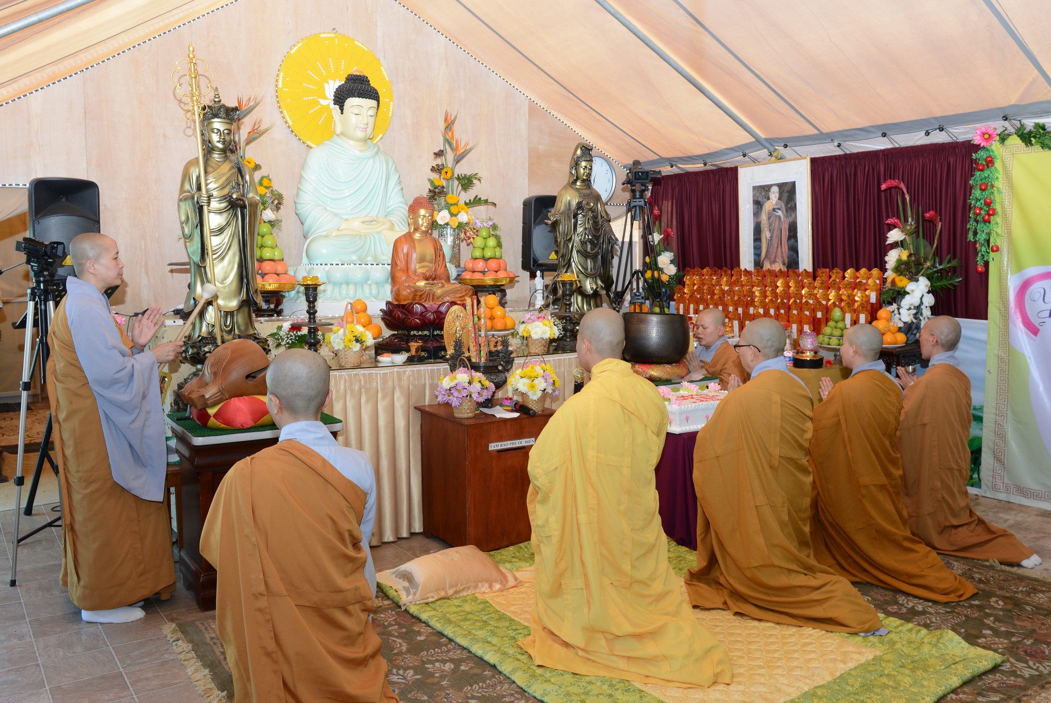 Lễ Vu Lan Báo Hiếu Pl. 2563  Tại Tu Viện Huyền Không, San Jose (Hoa Kỳ)