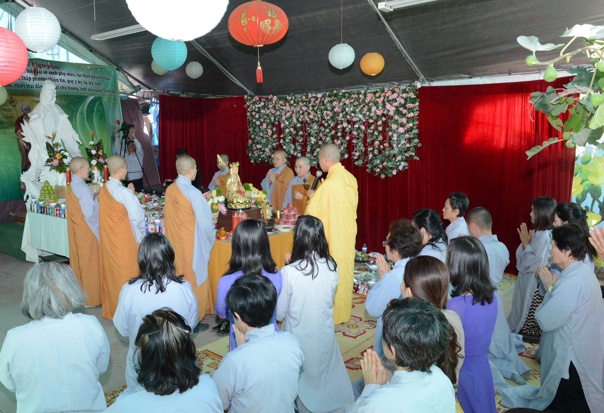 Lễ Vu Lan Báo Hiếu Pl. 2563  Tại Tu Viện Huyền Không, San Jose (Hoa Kỳ)
