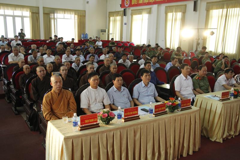 Vĩnh Phúc : Ban Chỉ Đạo Tôn Giáo Huyện Tam Đảo Gặp Mặt Các Chức Sắc Tôn Giáo Tiêu Biểu Nhân Ngày Hội Toàn Dân Bảo Vệ An Ninh Tổ Quốc