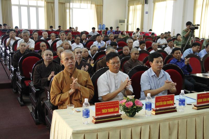 Vĩnh Phúc : Ban Chỉ Đạo Tôn Giáo Huyện Tam Đảo Gặp Mặt Các Chức Sắc Tôn Giáo Tiêu Biểu Nhân Ngày Hội Toàn Dân Bảo Vệ An Ninh Tổ Quốc
