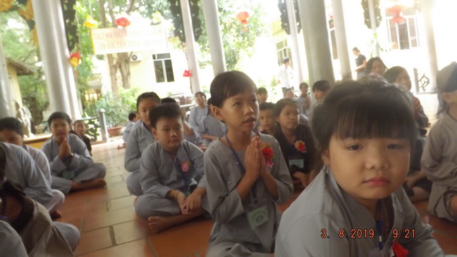 Khánh Hòa: Khóa tu mùa hè lần II năm 2019 tại chùa Lộc Thọ
