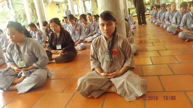 Khánh Hòa: Khóa tu mùa hè lần II năm 2019 tại chùa Lộc Thọ