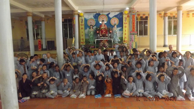 Khánh Hòa: Khóa tu mùa hè lần II năm 2019 tại chùa Lộc Thọ