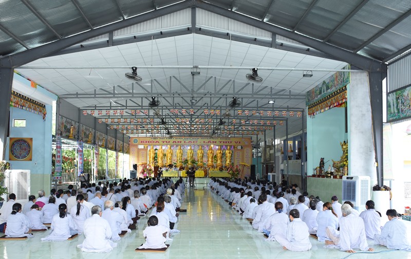 Quảng  Nam: Khai mạc khóa tu An lạc lần thứ 6 tại chùa Duy Trung-Duy Xuyên