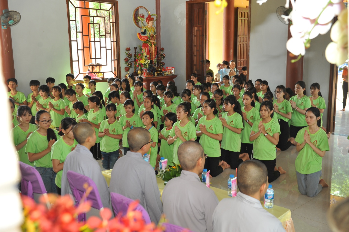 Gia Lai: Bế mạc khóa tu mùa hè “ Gieo Hạt Từ Tâm” tại chùa Bửu Lâm