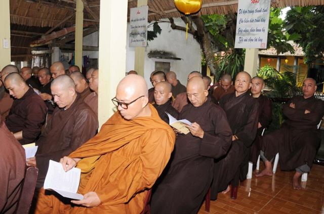 Phật giáo Quảng Nam phổ biến Nội quy Ban Tăng sự TƯGH tại đạo tràng an cư tổ đình Phước Lâm