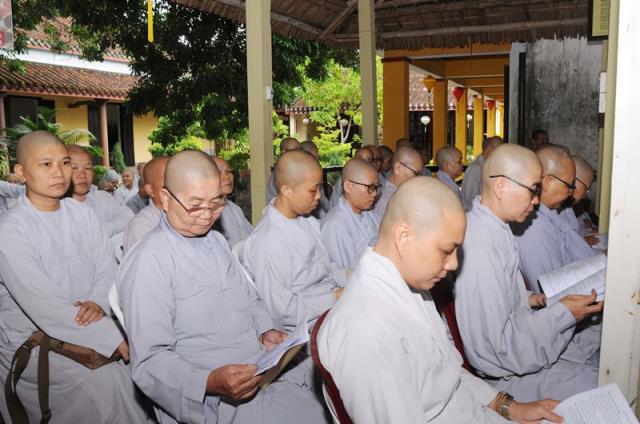 Phật giáo Quảng Nam phổ biến Nội quy Ban Tăng sự TƯGH tại đạo tràng an cư tổ đình Phước Lâm
