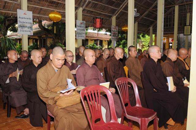 Phật giáo Quảng Nam phổ biến Nội quy Ban Tăng sự TƯGH tại đạo tràng an cư tổ đình Phước Lâm