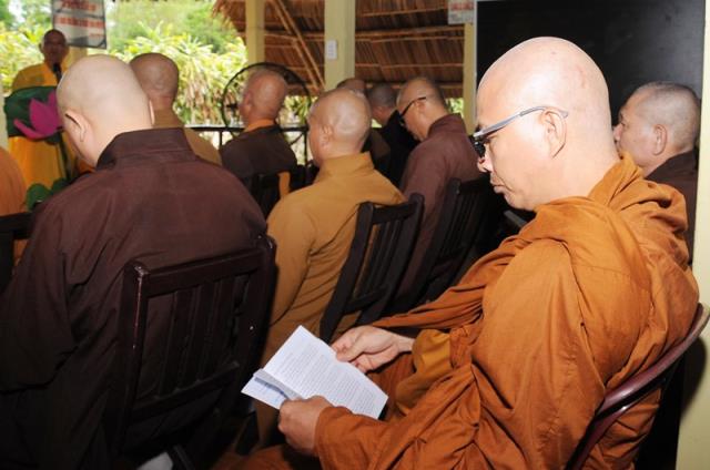 Phật giáo Quảng Nam phổ biến Nội quy Ban Tăng sự TƯGH tại đạo tràng an cư tổ đình Phước Lâm