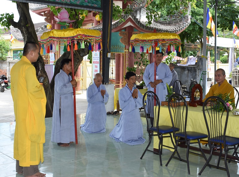 Quảng  Nam: Khai mạc khóa tu An lạc lần thứ 6 tại chùa Duy Trung-Duy Xuyên