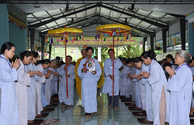 Quảng  Nam: Khai mạc khóa tu An lạc lần thứ 6 tại chùa Duy Trung-Duy Xuyên