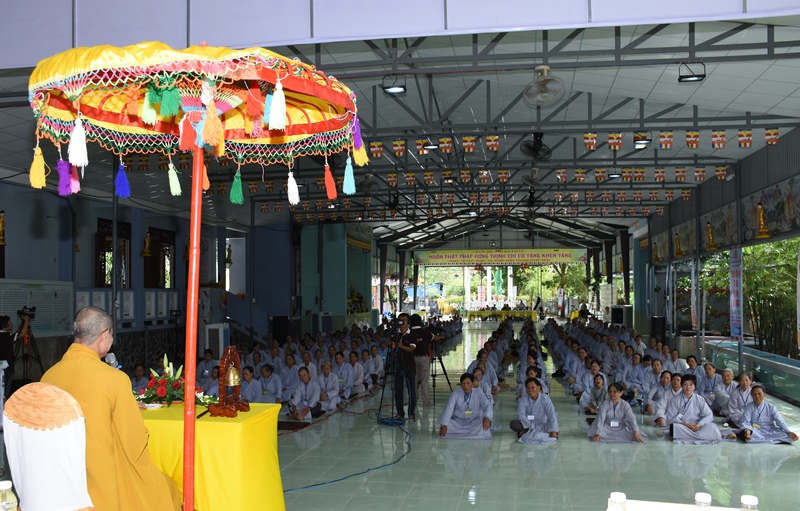 Quảng  Nam: Khai mạc khóa tu An lạc lần thứ 6 tại chùa Duy Trung-Duy Xuyên