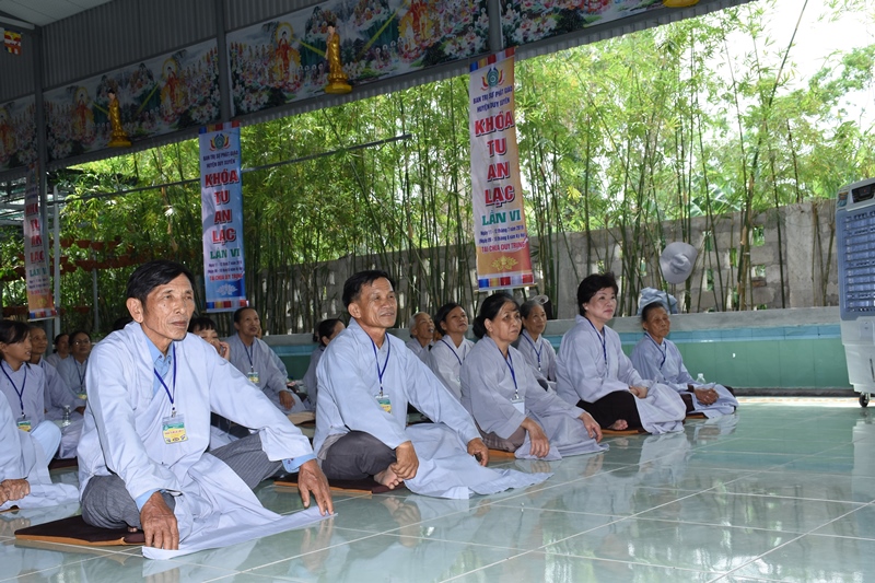 Quảng  Nam: Khai mạc khóa tu An lạc lần thứ 6 tại chùa Duy Trung-Duy Xuyên