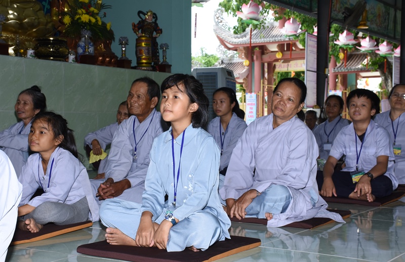 Quảng  Nam: Khai mạc khóa tu An lạc lần thứ 6 tại chùa Duy Trung-Duy Xuyên
