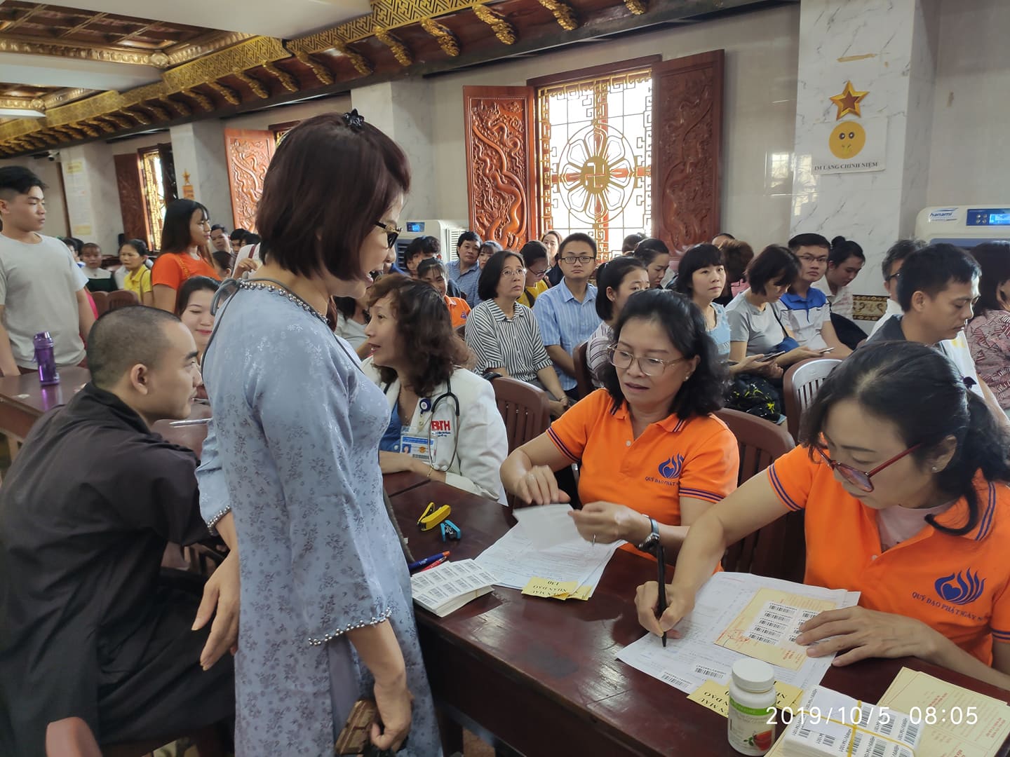 Hiến Máu Nhân Đạo Lần Thứ 30 Ngày 05.10.2019:  552 Người Đăng Ký Tham Gia