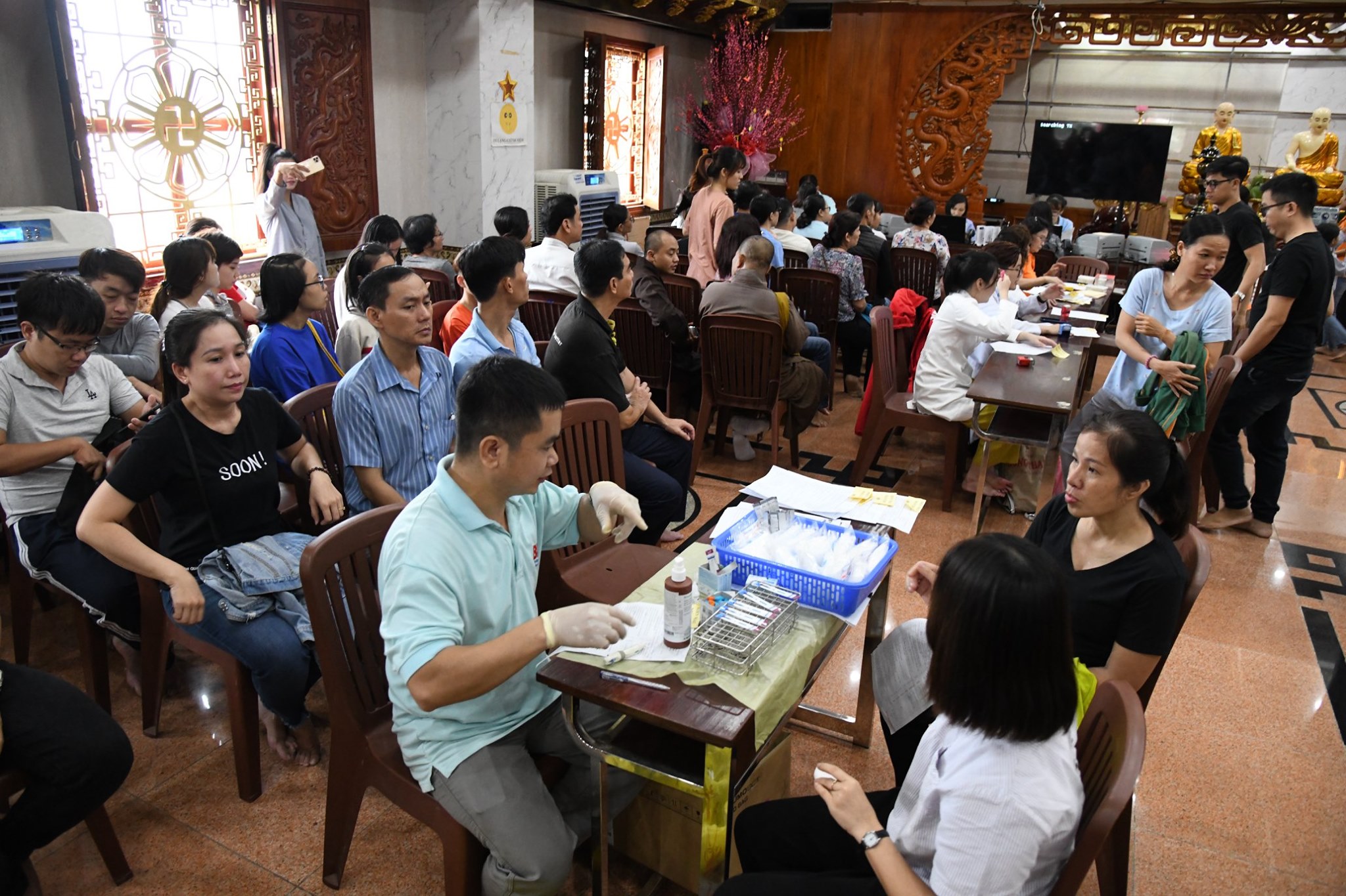 Hiến Máu Nhân Đạo Lần Thứ 30 Ngày 05.10.2019:  552 Người Đăng Ký Tham Gia