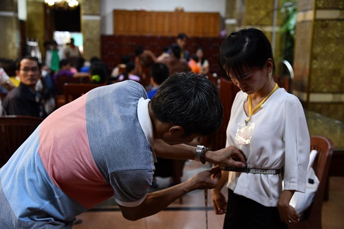 Công tác chuẩn bị cho lễ Hằng Thuận tập thể 2019